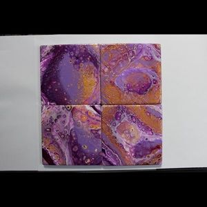 Hand painted coasters